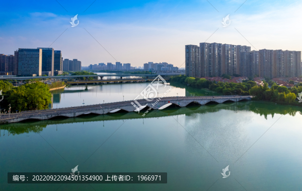 紹興市大灘公園與九虹橋