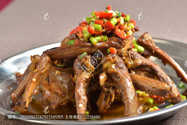 香辣鴨骨架