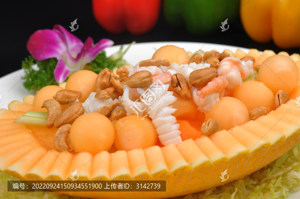 蜜瓜海鮮船