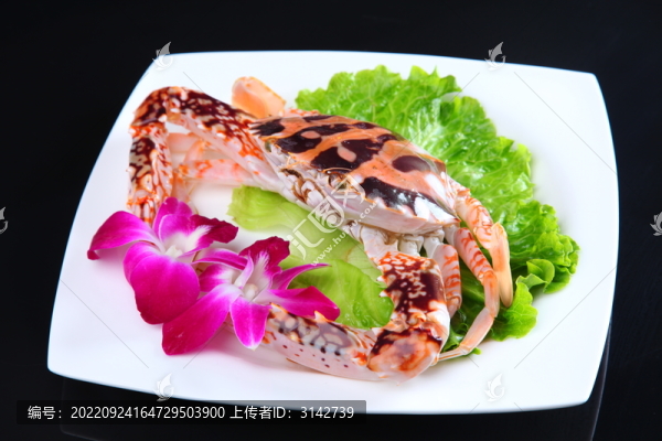 凍花蟹