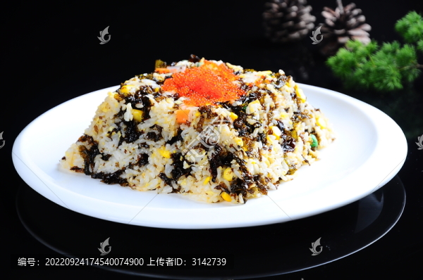 魚籽紫菜飯
