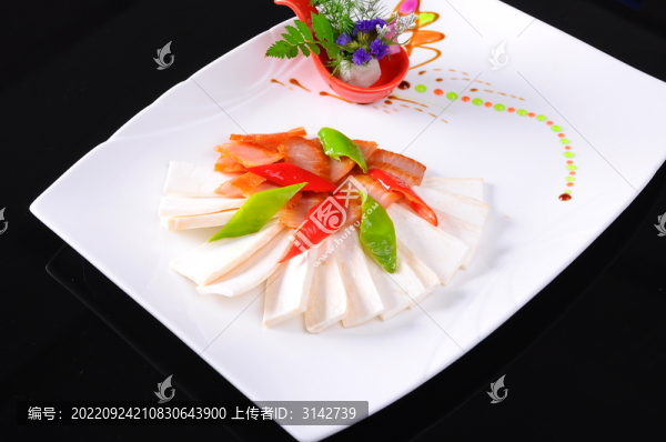 鮑菇爽肉