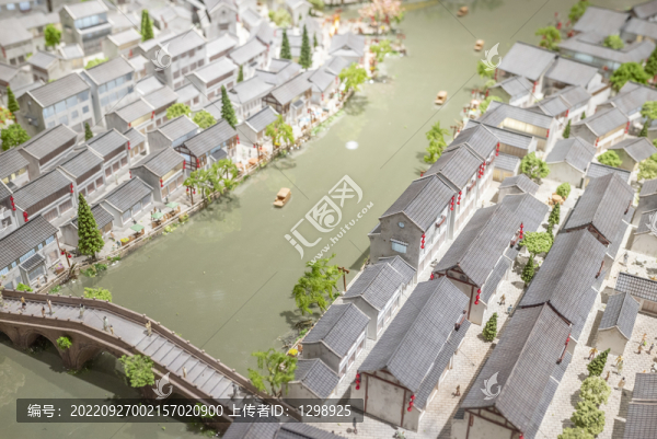 上海朱家角古鎮(zhèn)模型