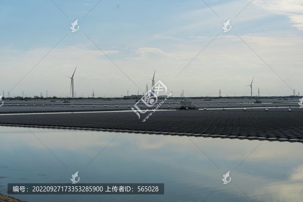 水上光伏工程新能源太陽(yáng)能發(fā)電