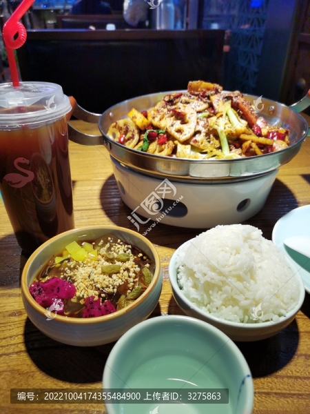 四川火辣干鍋冰粉