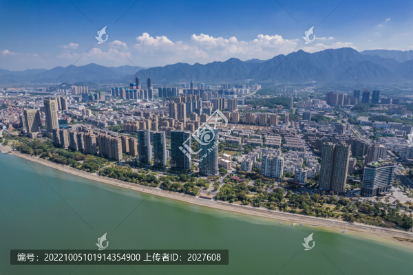 杭州桐廬城市風(fēng)光航拍