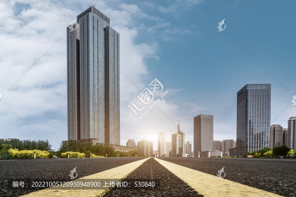 前進(jìn)的道路和現(xiàn)代建筑