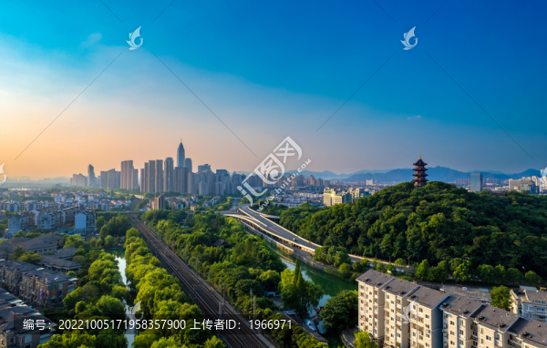 紹興市蕺山公園文筆塔