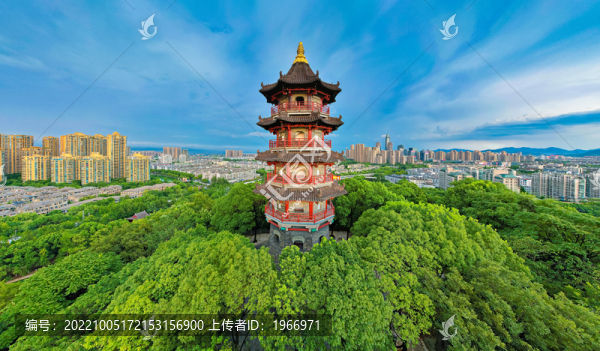 紹興市蕺山公園文筆塔
