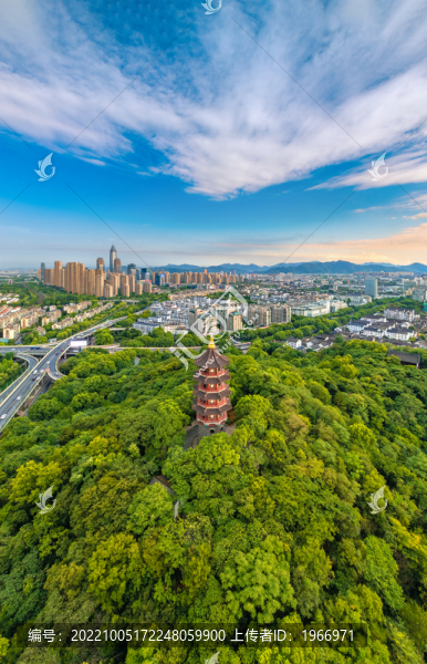 紹興市蕺山公園文筆塔
