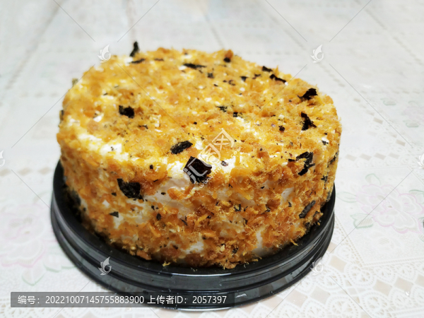 肉松紫菜蛋糕