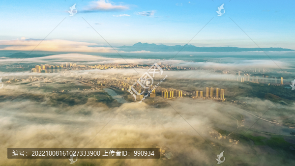 城市早晨