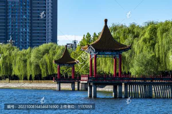 北京潮白河森林公園清風(fēng)亭