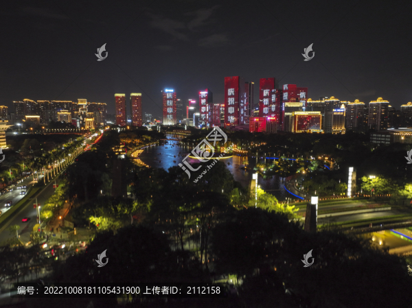 千燈湖夜色