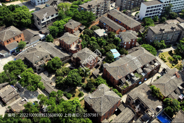 俯瞰倉(cāng)山洋房