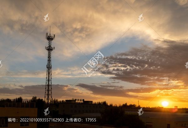 朝霞滿天