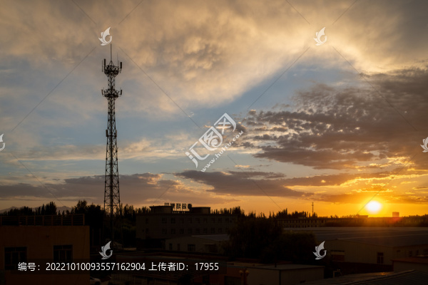 朝霞滿天