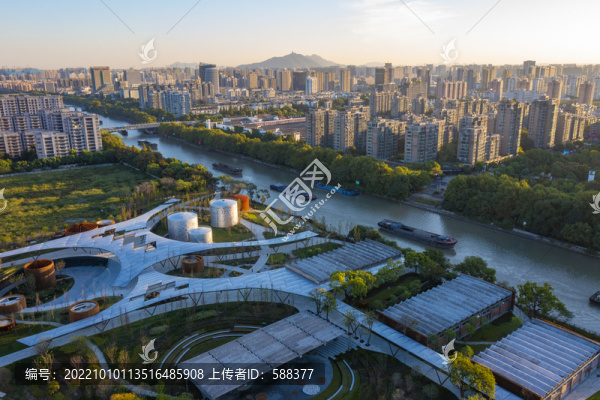 杭州市拱墅區(qū)大運河小河公園