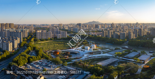 杭州市拱墅區(qū)大運河小河公園
