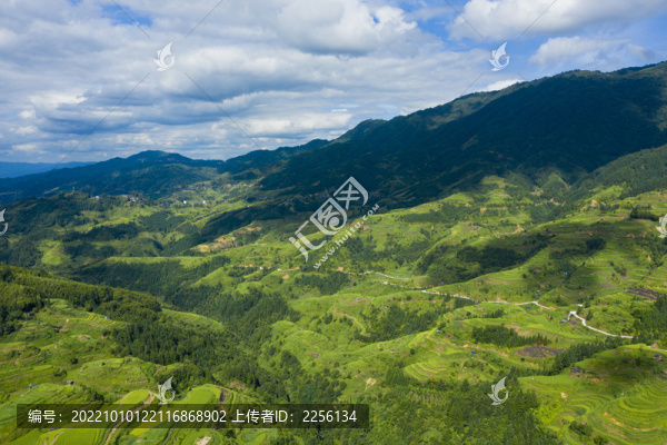 山區(qū)梯田風(fēng)光