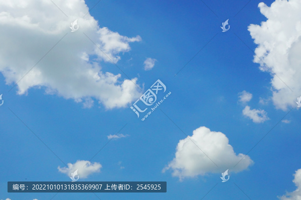 藍天白云
