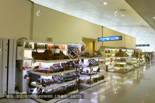 越南新山一機場旅游紀念品商店