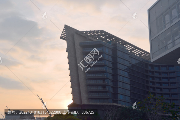 深圳海上世界文化藝術(shù)中心夕陽