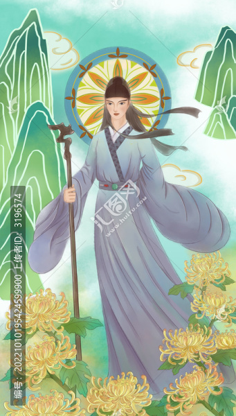菊花花神