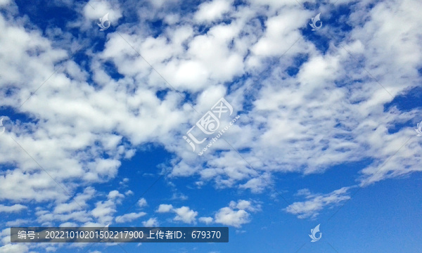 白云藍(lán)天美麗白云