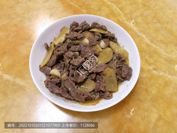 姜炒牛肉