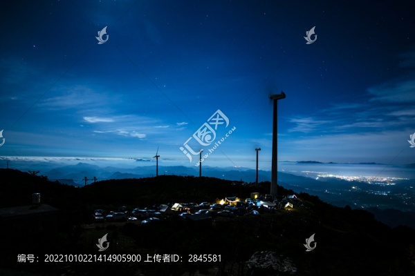 括蒼山風車