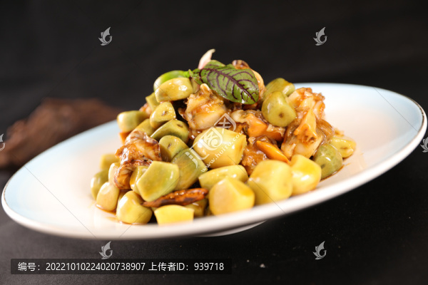 八寶蒜拌貝丁
