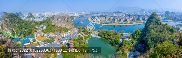 中國(guó)廣西桂林木龍湖木龍塔