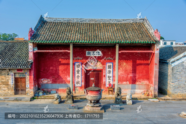 中國廣西賀州臨賀故城陳王廟