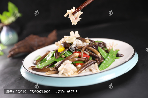雞樅菌爆雙鮮