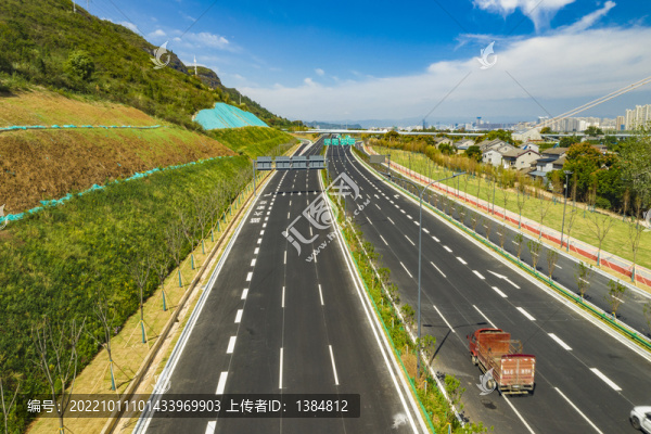 宜昌市江南大道航拍