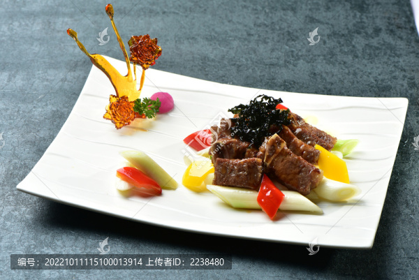 紫蘇京蔥牛仔骨