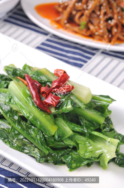 清炒油麥菜