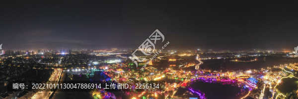 清明上河園夜景