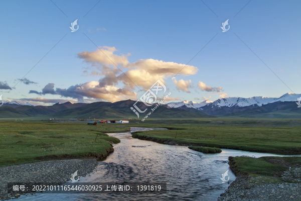 青海祁連山風光