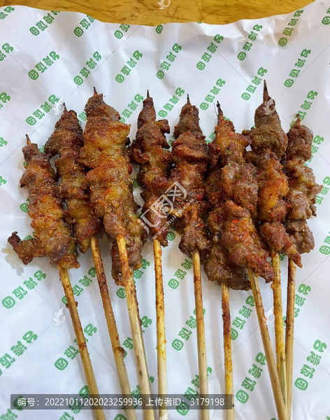 烤牛肉串