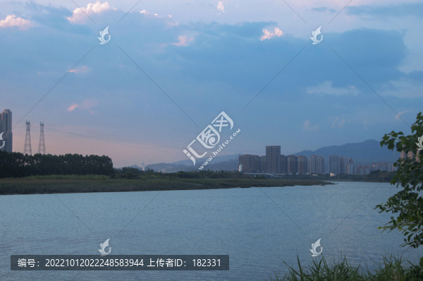泉州江濱河流風(fēng)景