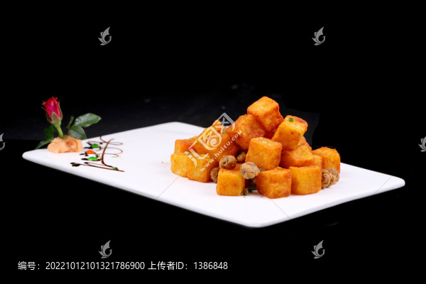 碳烤米豆腐