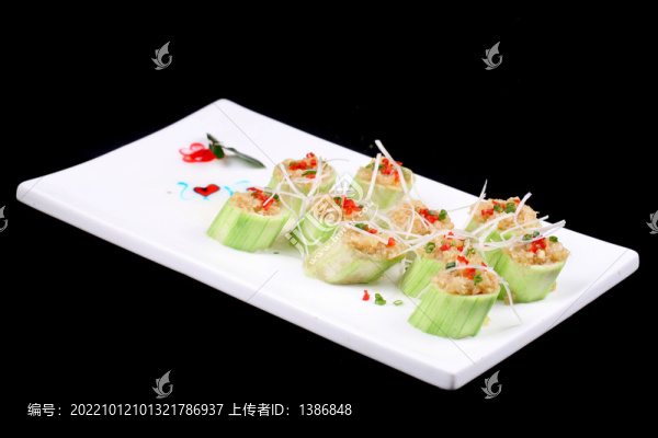 蒜茸蒸絲瓜