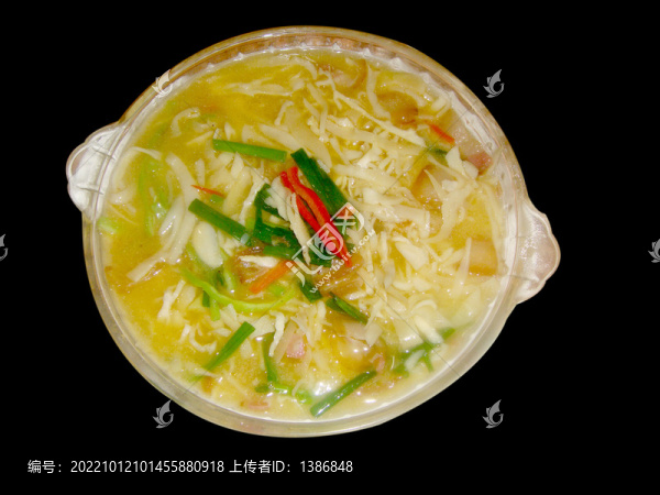 咸肉燴鮮筍