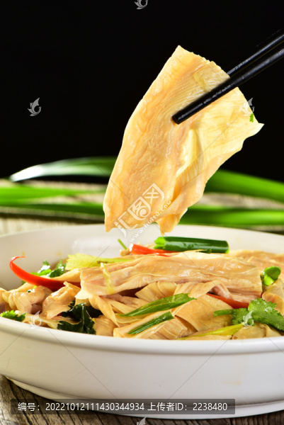 撈腐竹
