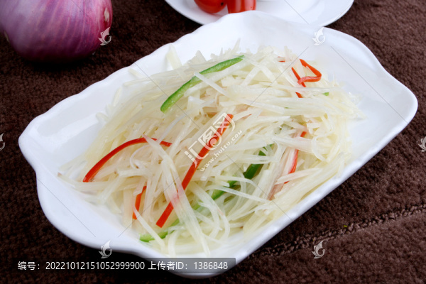 青椒土豆絲