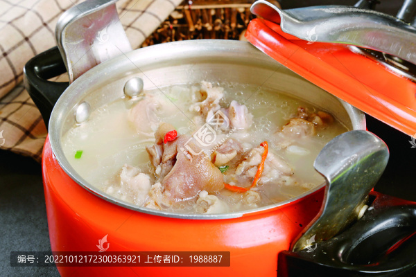 蹄花豆腐