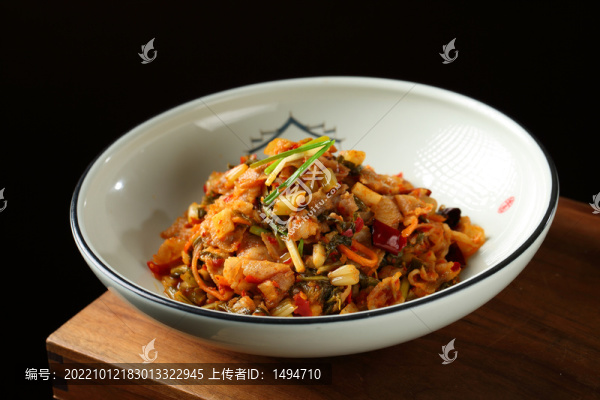腌菜炒肉