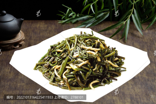 肉絲蕨菜